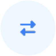 Icon for swapping or synchronization